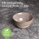 Ceramic Cereal Bowl Set of 4, 26 Oz, Soup Bowl for Oatmeal, Salad, Dishwasher and Microwave Safe, Reactive Glaze (Brown, 6 in)