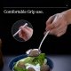 Sauce ladle，7.5 inch Hammered 18/10 1 oz Stainless Steel Small Gravy Soup Serving Ladle for Cooking or Serving Soup Spoon，Dishwasher Safe